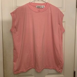 Pink Sleeveless Top
